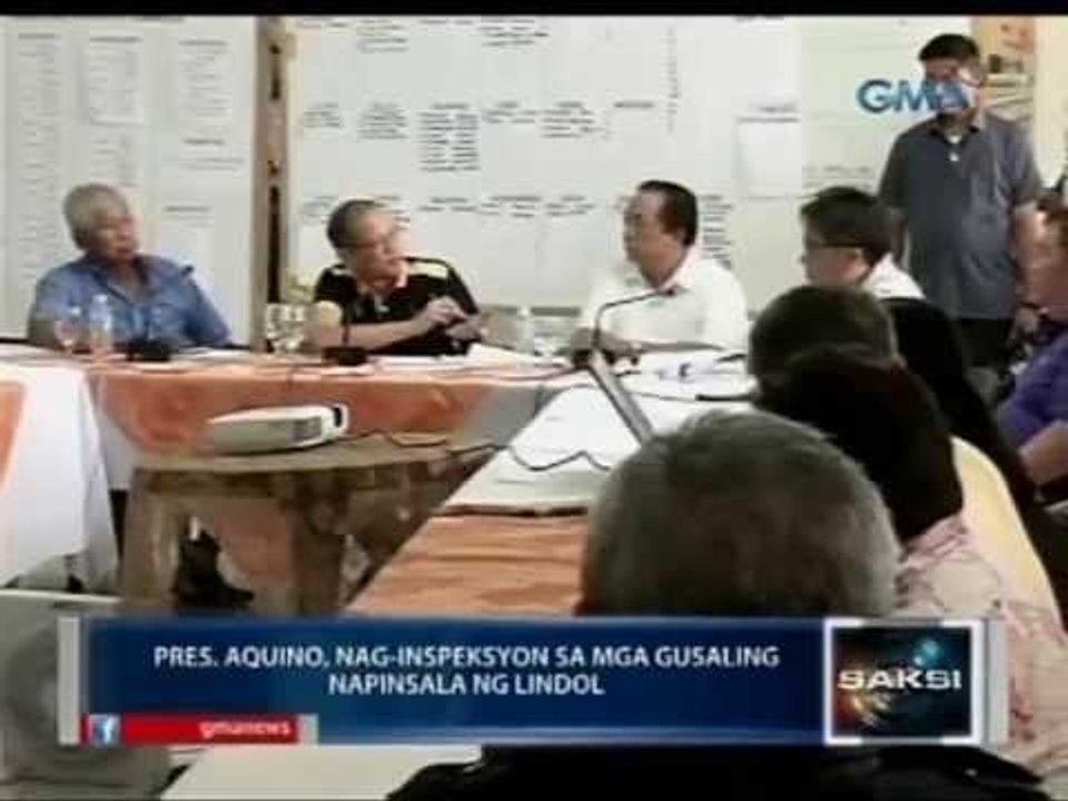 Saksi: Pres. Aquino, bumisita sa mga napinsala ng lindol sa Bohol at Cebu