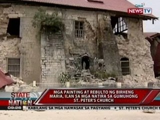 SONA: Simbahan sa Loboc, winasak din ng pagyanig