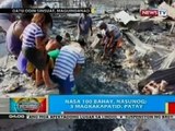 BP: Nasa 100 bahay sa Maguindanao, nasunog