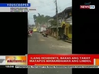 BT: Ilang residente sa Tagbilaran city, bakas ang takot nang maramdaman ang lindol