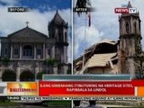 BT: Ilang simabahang itinuturing na heritage sites, napinsala ng lindol sa Visayas