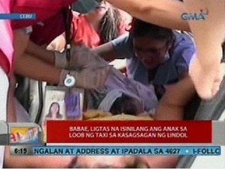 UB: Babae, ligtas na isinilang ang anak sa loob ng taxi sa kasagsagan ng lindol