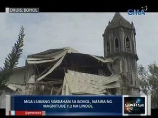 Saksi: Ilang antigong simbahan, napuruhan sa magnitude 7.2 na lindol