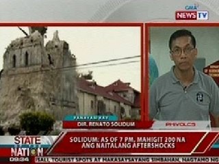 SONA: Panayam kay Phivolcs Dir. Renato Solidum (Oct. 15, 2013)