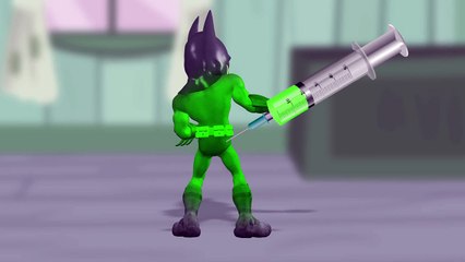 Colors for Children to Learn with Injection Batman 3D - Colours for Kids - Learning Videos