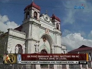 24 Oras: Simbahan sa Dalaguete, nakahilig na matapos ang lindol