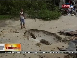 BT: Ilang hinihinalang sinkhole, nakita sa Cebu at Bohol kasunod ng lindol