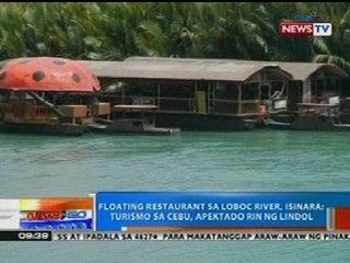 NTG: Floating restaurant sa Loboc river, Bohol, isinara