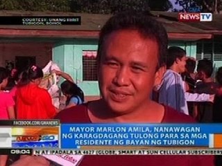 NTG: Mayor Marlon Amila, nanawagan ng karagdagang tulong sa mga residente ng Tubigon, Bohol