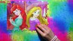 Disney Princess Puzzle Games Rompecabezas de Rapunzel Belle Mermaid Ariel Kids Learning Toys-