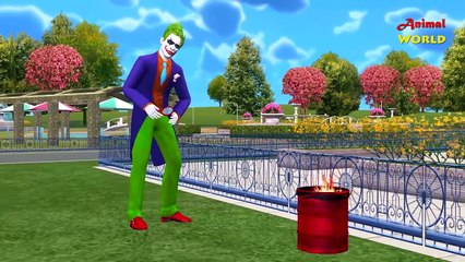 Latest Superheroes Short Movies 3D Animation Cartoons | Spiderman Vs Joker With Frozen Elsa Hulk