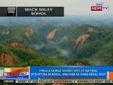 NTG: Pinsala ng mga tourist spot at iba pang istruktura sa Bohol, nakunan sa isang aerial shot