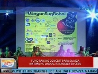 UB: Fund raising concert para sa mga biktima ng lindol, isinagawa sa Cebu