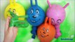 Five Worm wet balloons Learn colours Finger Balloons Family Nursery Compilation