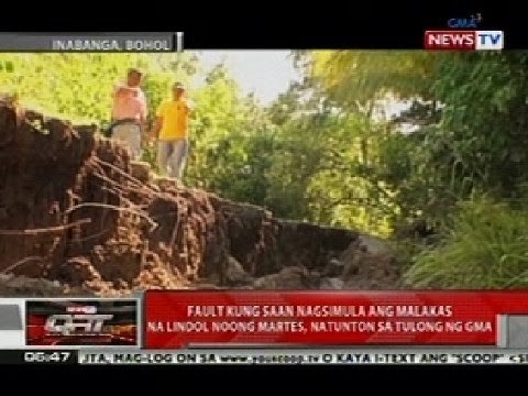 Fault kung saan nagsimula ang malakas na lindol noong Martes sa Visayas, natunton sa tulong ng GMA
