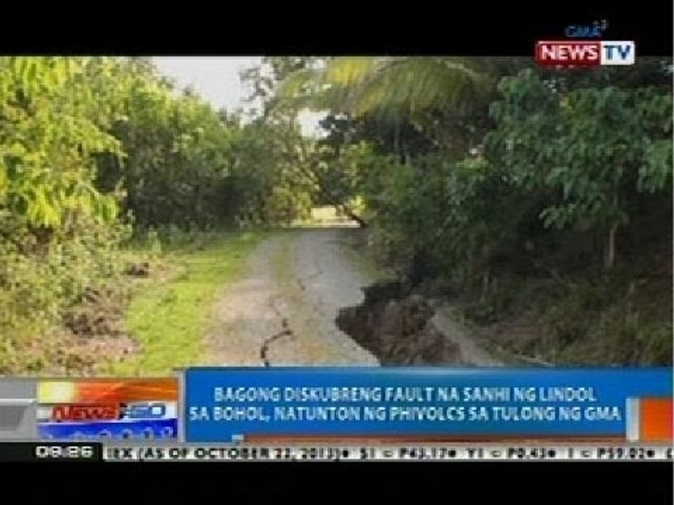 Bagong diskubreng fault na sanhi ng lindol sa Bohol, natunton ng Phivolcs sa tulong ng GMA