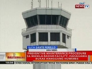 BT: Preventive maintenance procedure sa Manila Radar Facility, isasawaga bukas hanggang Huwebes