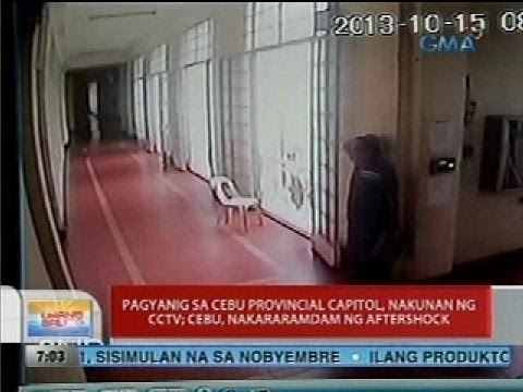 UB: Pagyanig sa Cebu Provincial Capitol, nakunan ng CCTV
