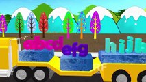 ABCD Alphabet Truck 3D Songs |3D Truck ABC Songs for Children | New Nursery Songs