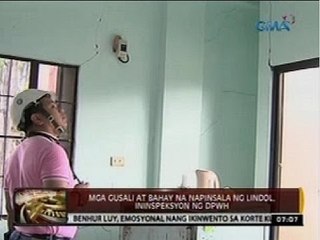 24oras: Mga gusali at bahay na napinsala ng lindol sa Bohol, ininspeksyon ng DPWH