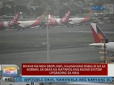 UB: Radar system upgrading sa NAIA, inaasahang matatapos ngayong umaga