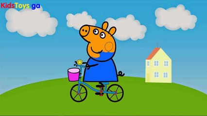 Learn Colors By Paint With Peppa Pig For Kids - Fun Educational Video For Children, Toddlers - kids