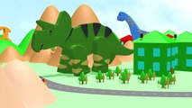 Wooden Dinosaurs Finger Family Nursery Rhymes From Toy For Kids Kids 312 Rhymes