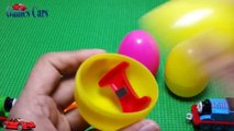 Jada Stephens Cars Learn to Spell-a-Word with Surprise eggs! Learn to spell a fruit: Kiwi