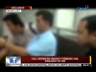 24 Oras: Call center na umano'y cybersex hub, sinalakay ng NBI