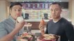 Piolo Pascual & Derek Ramsay in New TV Commercial Dunkin' Donuts (6 Jan 2017)
