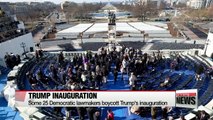 At least 25 Democratic lawmakers boycott Trump's inauguration