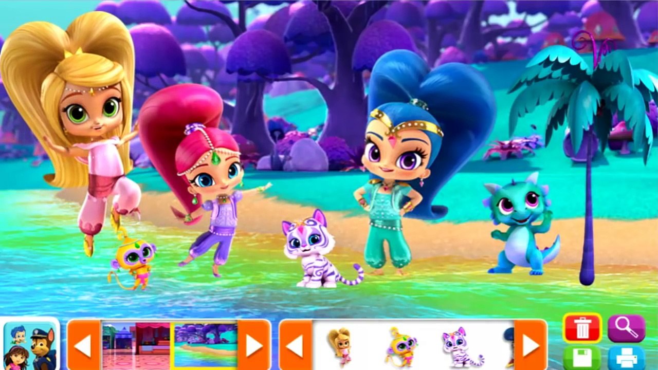 Shimmer and Shine Sticker Pictures