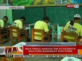 BT: Mga preso sa Ilocos Norte, nakiisa rin sa pagboto ngayong brgy. elections