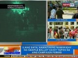 NTG: Ilang bata sa North Cotabato, namataang namimigay ng sample ballot kagabi