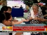 BT: Senior citizens at persons with disabilities, nakaboto sa accessible polling precinct sa Manila