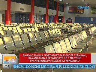 UB: Bagong Manila Northport Passenger Terminal, kayang mag-accomodate ng 3-M pasahero