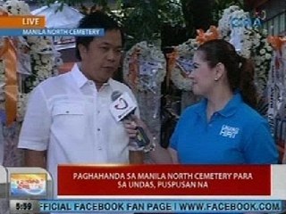 UB: Paghahanda sa Manila North Cemetery para sa Undas, puspusan na