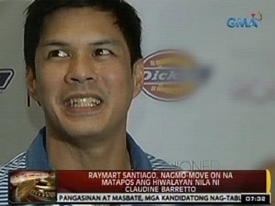 24Oras: Raymart Santiago, nagmo-move on na matapos ang hiwalayan nila ni Claudine