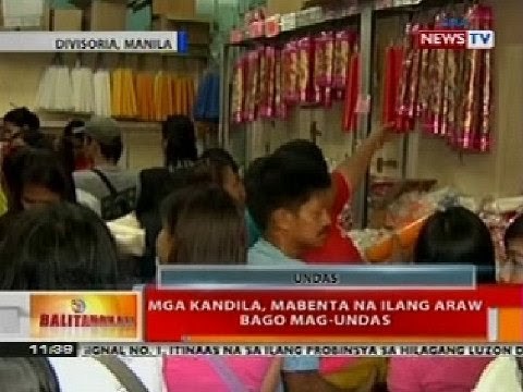 BT: Mga kandila, mabenta sa Divisoria ilang araw bago mag-Undas