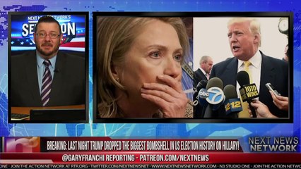 BREAKING- LAST NIGHT TRUMP DROPPED THE BIGGEST BOMBSHELL IN US ELECTION HISTORY ON HILLARY!