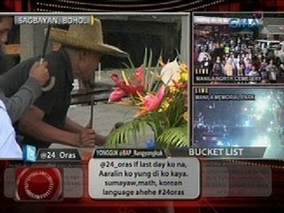 24 Oras: Mga dumadalaw sa mga sementeryo sa Bohol, hindi ganoon karami