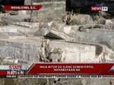 SONA: Mga nitso sa ilang sementeryo, napabayaan na