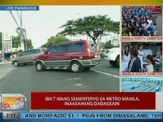 UB: Iba't ibang sementeryo sa Metro Manila, inaasahang dadagsain