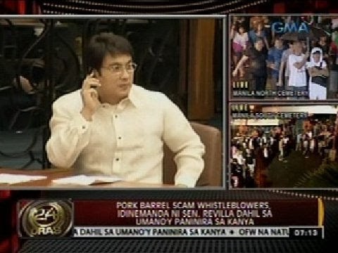 Pork barrel scam whistleblowers, idinemanda ni Sen. Revilla dahil sa umano'y paninira sa kanya