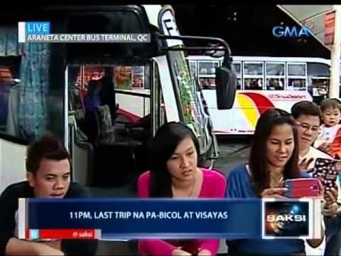 Saksi: Mga pasahero sa Araneta Center Bus Terminal, hindi pa siksikan