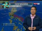 SONA: GMA weather update (Oct. 31, 2013)