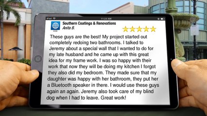 Southern Coatings & Renovations JonesboroImpressive5 Star Review by Anita B.