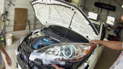 Mazda 3 Headlight Removal and Replacement 2010 2011 2012 2013