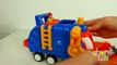 Garbage Truck Toy for Kids!! Playset with Trash Cans