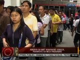 24 Oras:  Aberya sa MRT kaninang umaga, perwisyo sa mga pasahero